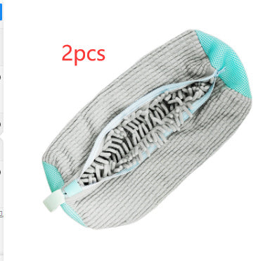 Gray Blue Home Apparatus Wash Shoe Bag Shoes Anti-deformation Laundry Protection Bags