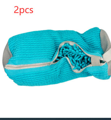 Gray Blue Home Apparatus Wash Shoe Bag Shoes Anti-deformation Laundry Protection Bags